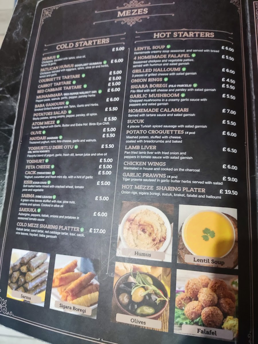 Menu Istanbul Restaurant Huddersfield-7