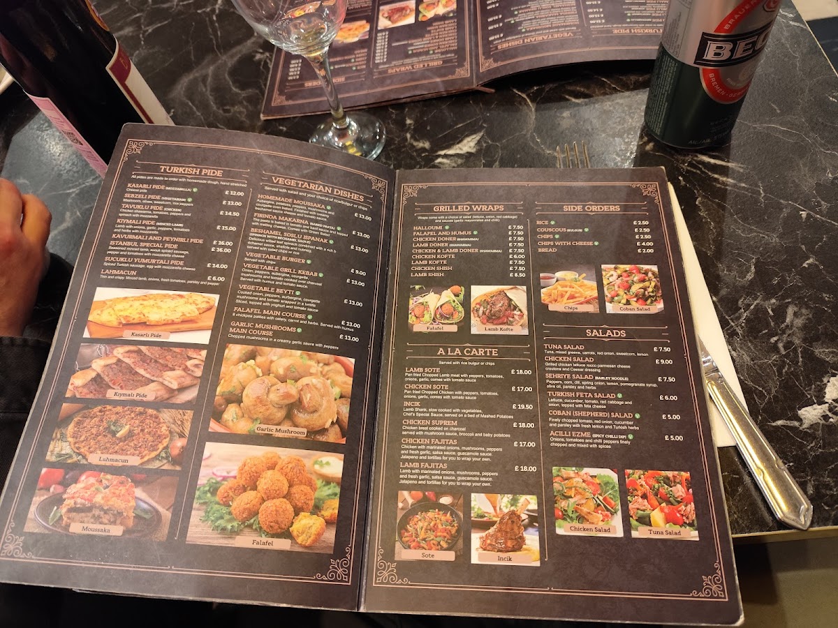 Menu Istanbul Restaurant Huddersfield-9