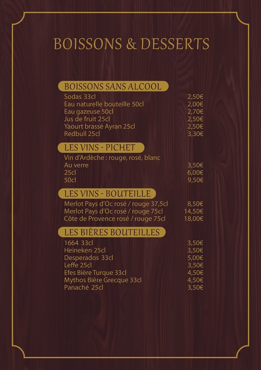 Menu Istanbul Restaurant Menton-3