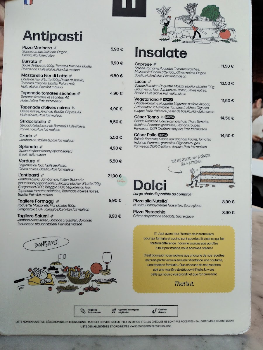 Menu It - Italian Trattoria Chalon-Sur-Saône-10