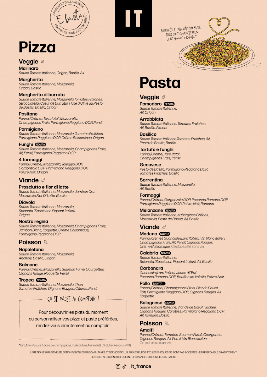 Menu It - Italian Trattoria Chalon-Sur-Saône-4