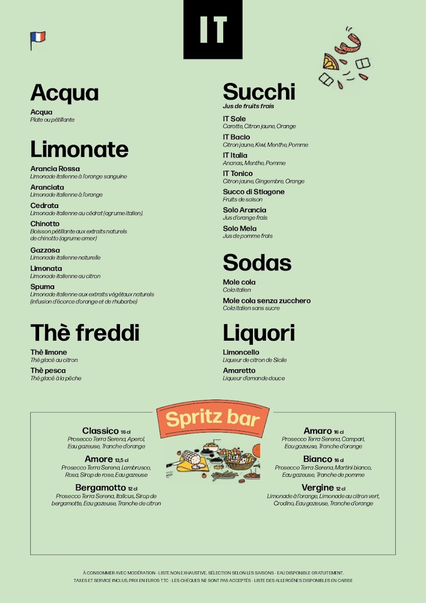 Menu It - Italian Trattoria Chalon-Sur-Saône-5
