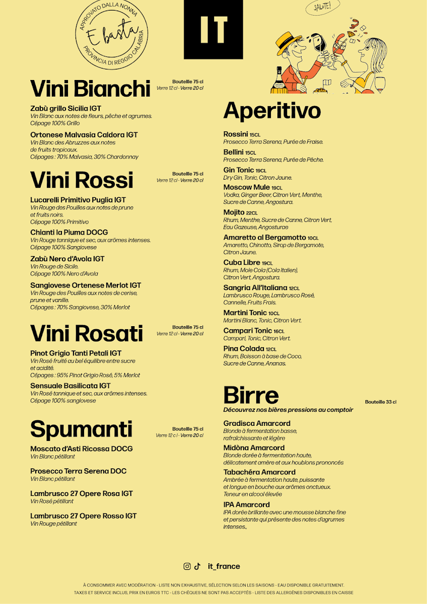 Menu It - Italian Trattoria Chalon-Sur-Saône-7