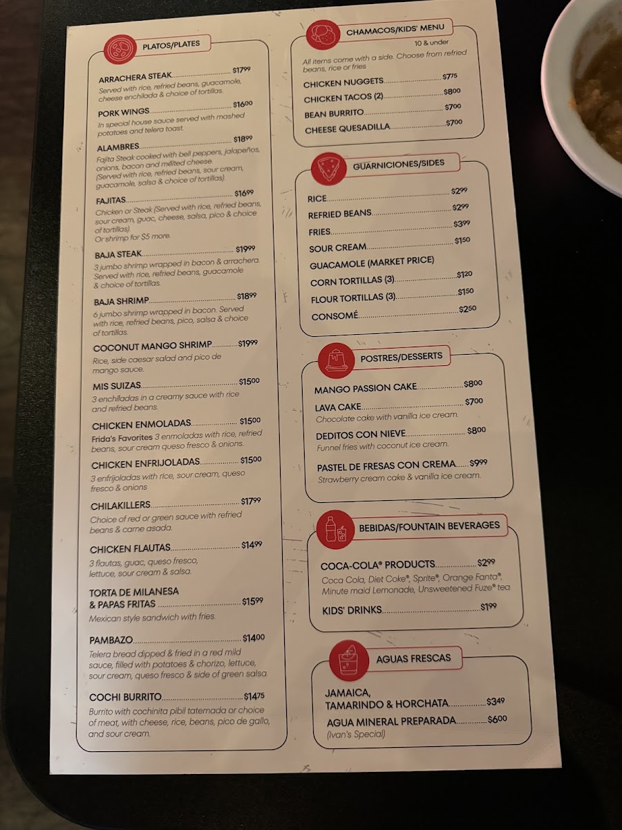 Menu Itacate Mexican Food-6
