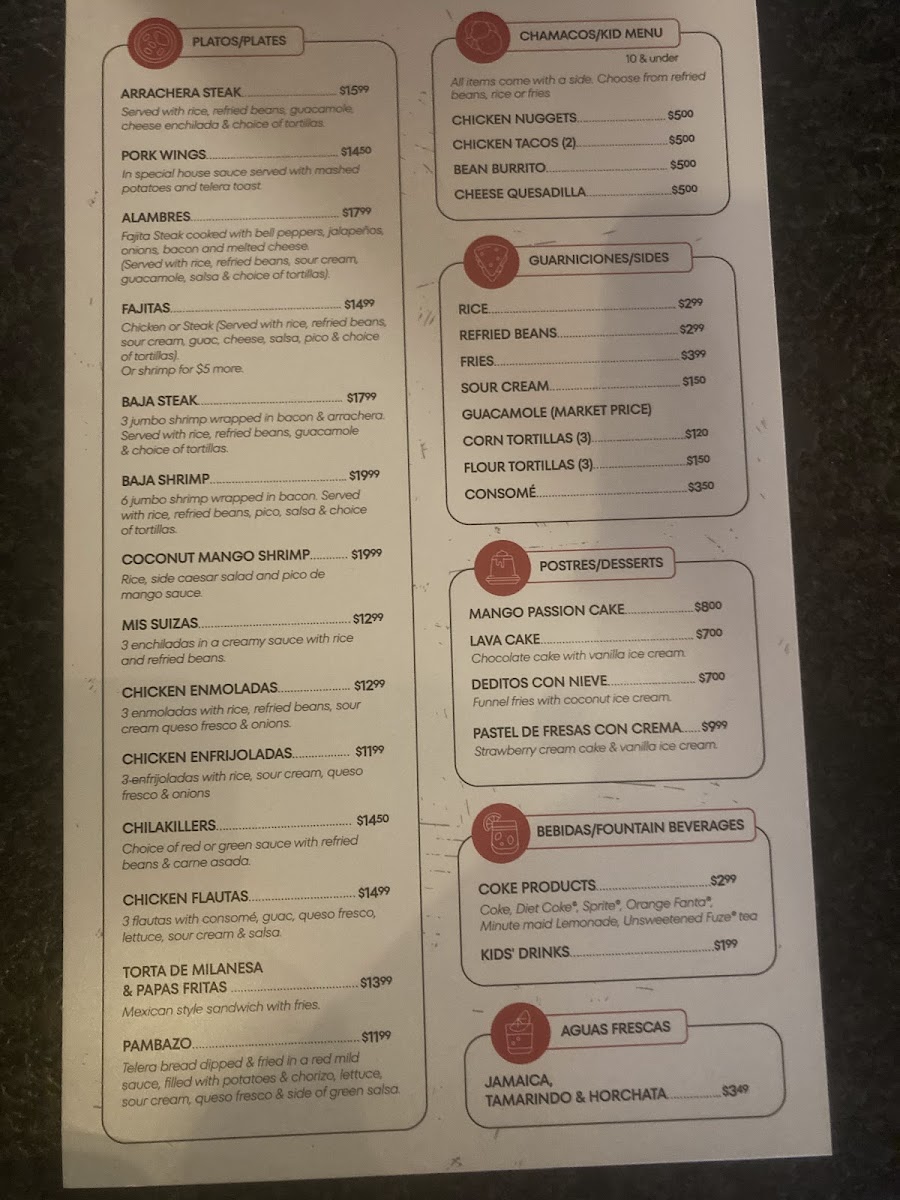 Menu Itacate Mexican Food-8