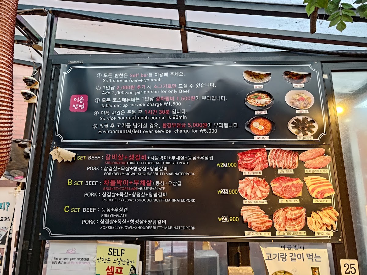 Menu Itaewon The Meat House-2