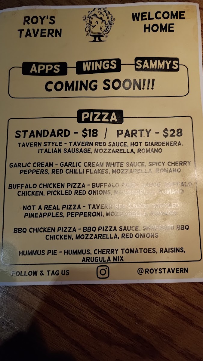 Menu Italia Pizza & Pasta-1