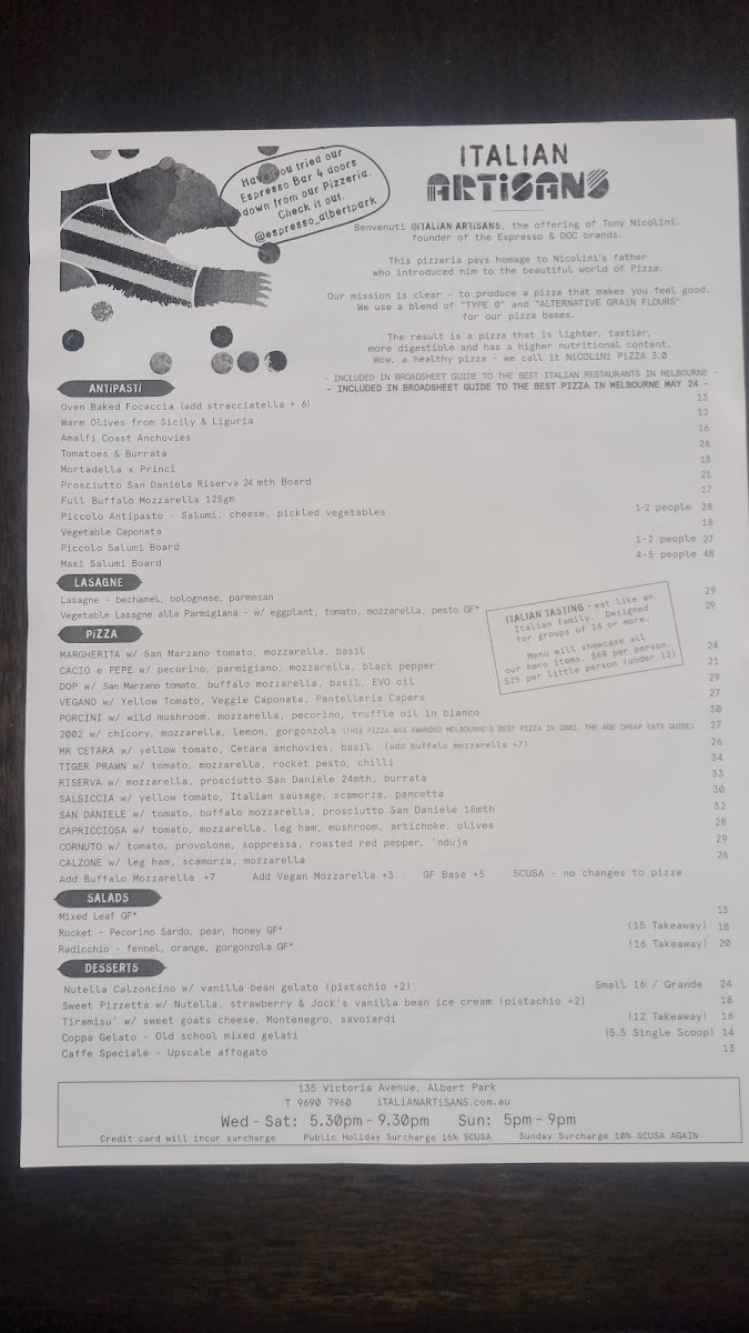 Menu Italian Artisans-1