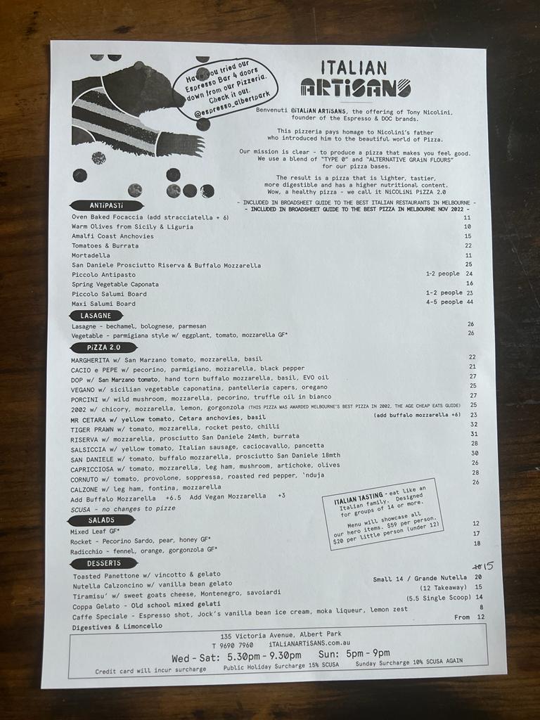 Menu Italian Artisans-5
