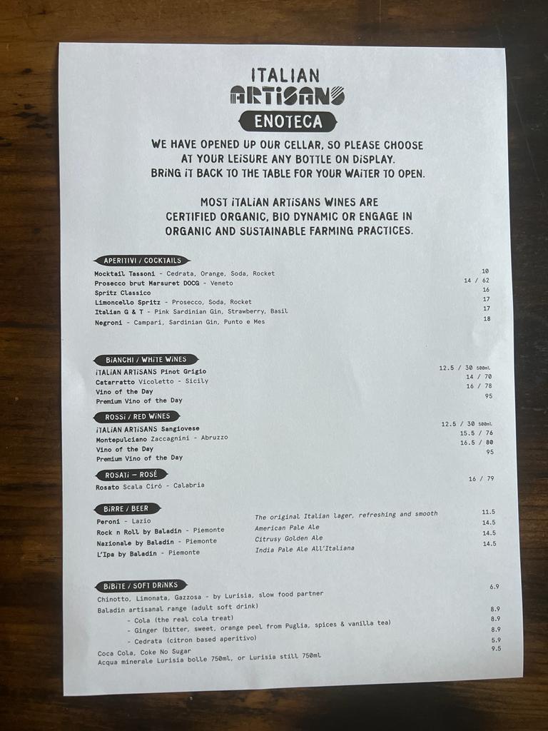 Menu Italian Artisans-7