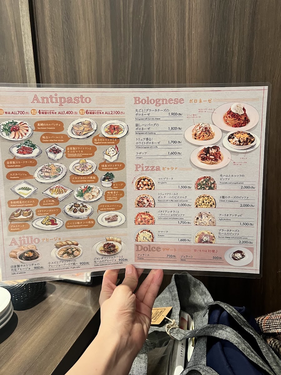 Menu Italian Bar Kimuraya Shinagawa-3