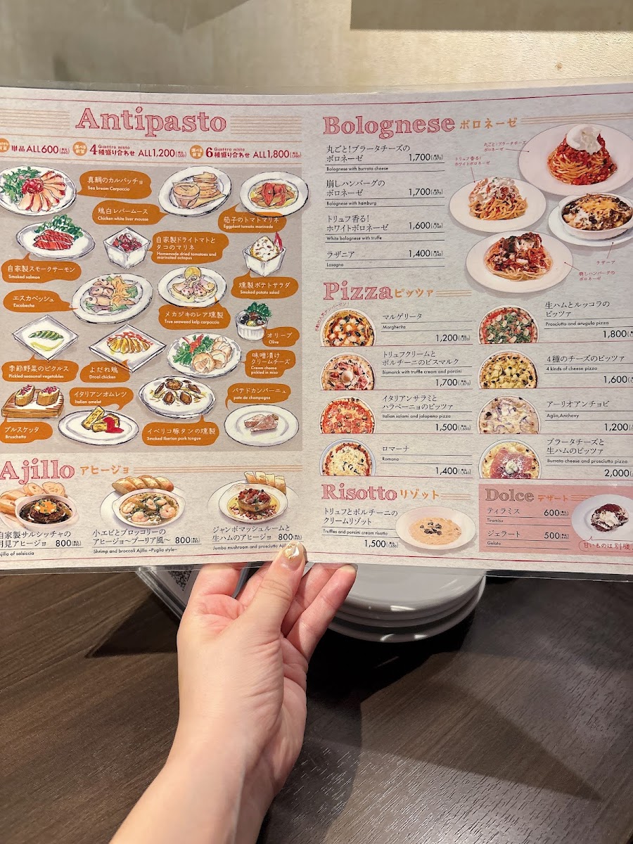 Menu Italian Bar Kimuraya Shinagawa-9