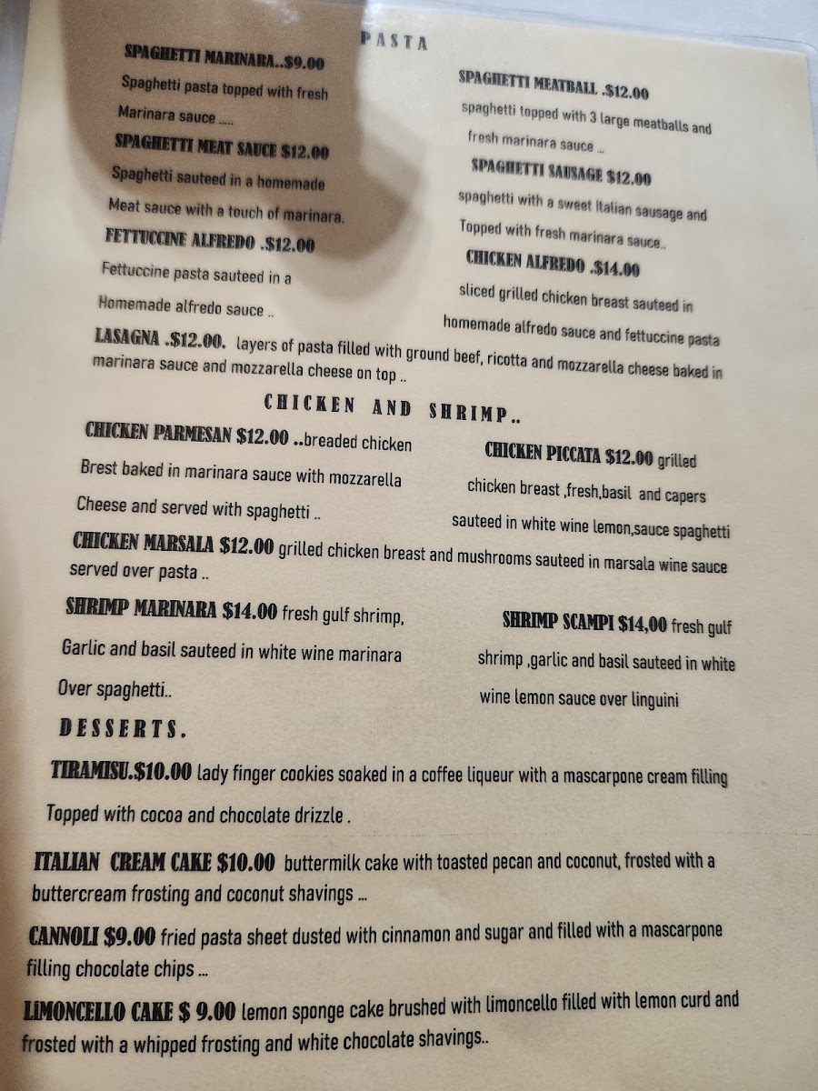 Menu Italian Bistro-1