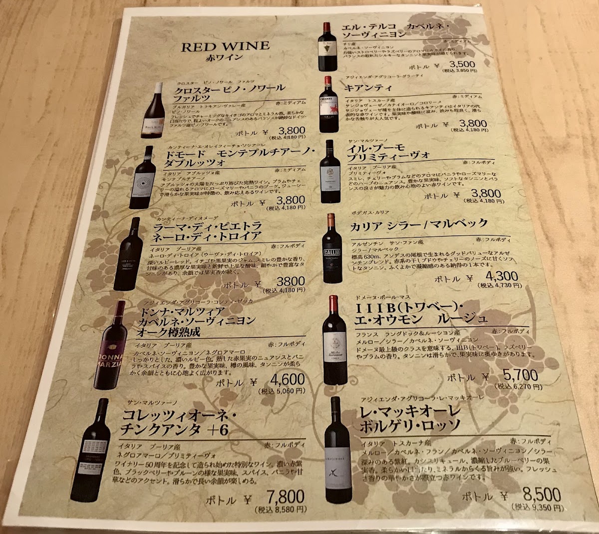 Menu Italian Dining Grato-2