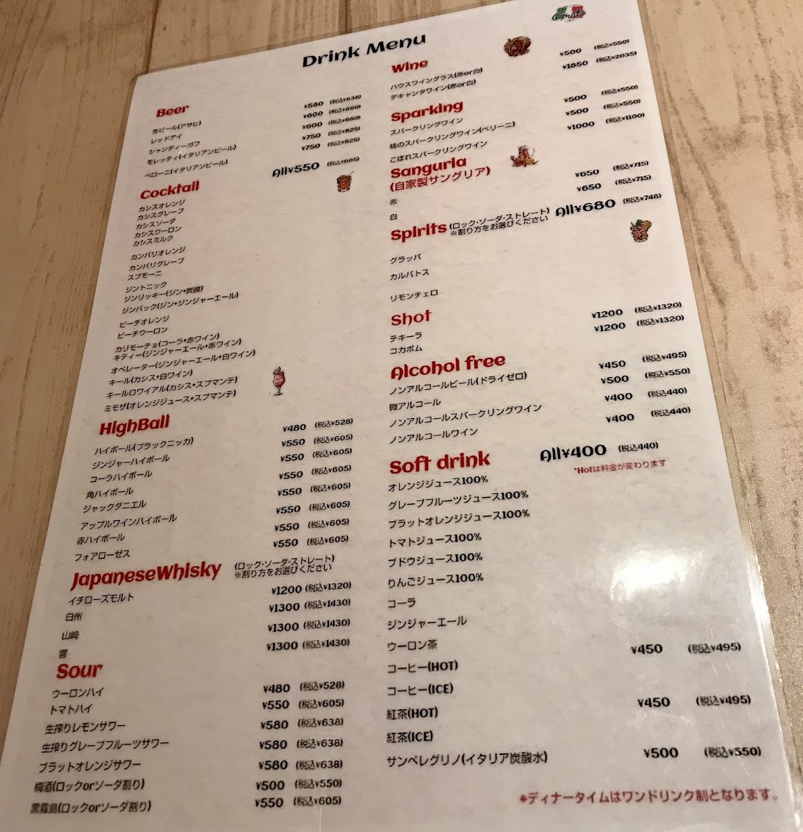 Menu Italian Dining Grato-6