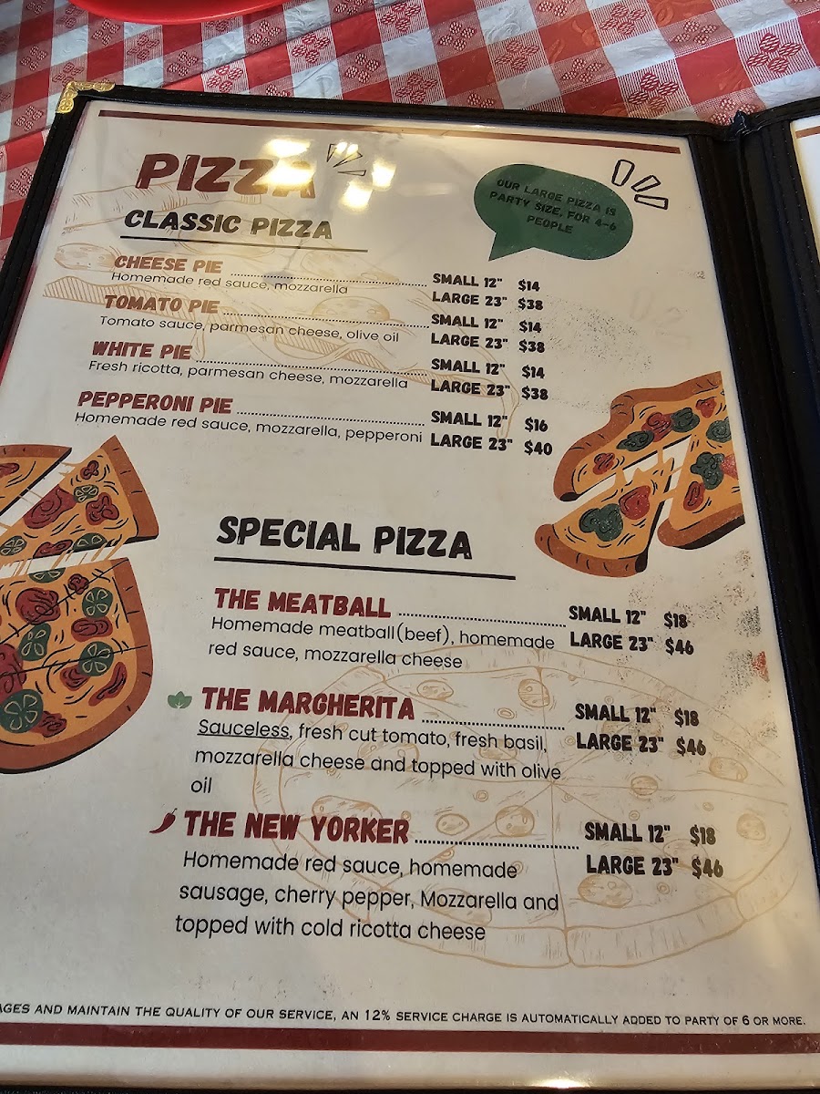Menu Italian Family Pizza-8
