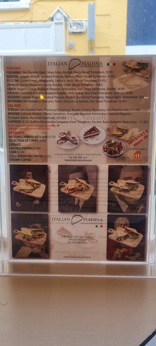 Menu Italian Piadina-10