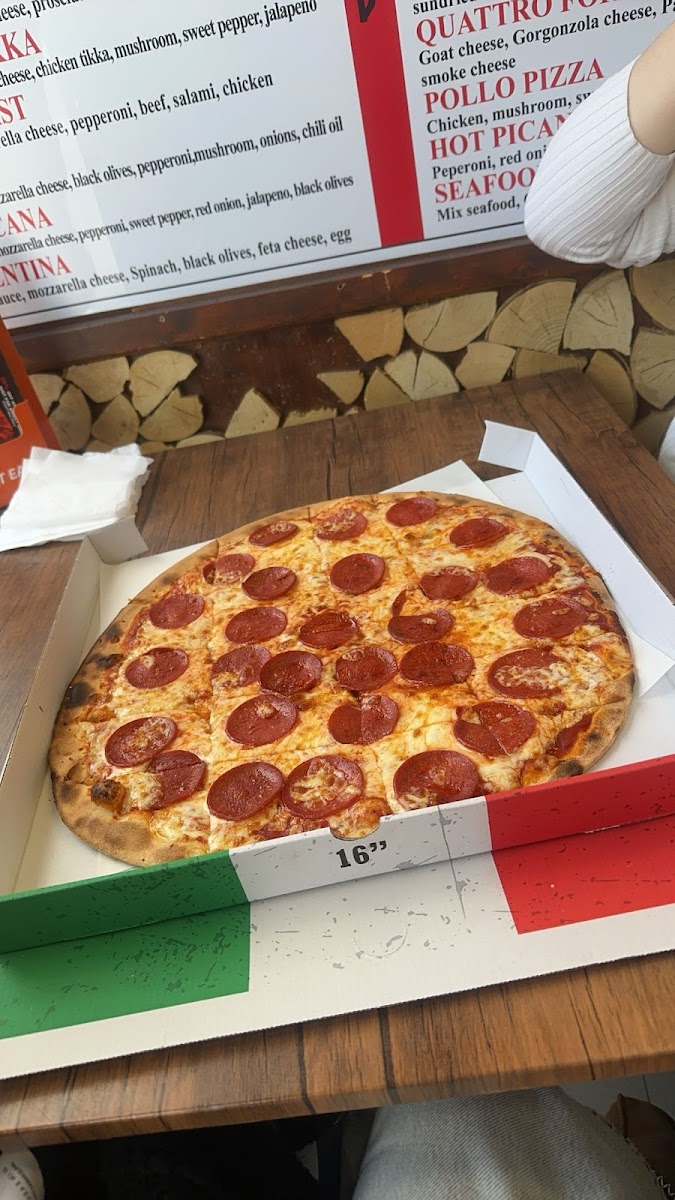 Menu Italian Wood Fired Pizza(Italian Style)-1