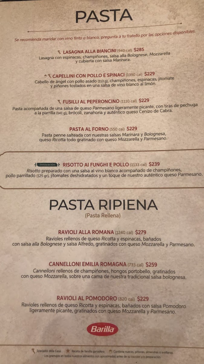 Menu Italianni's Celaya-3