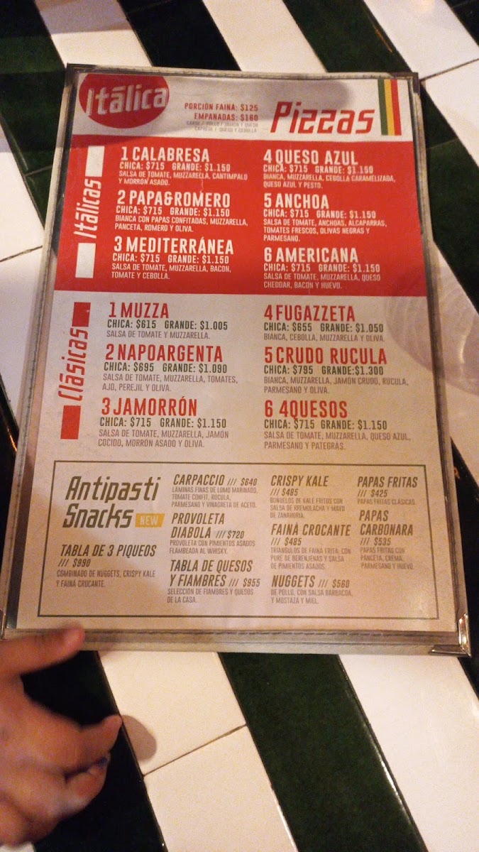 Menu Itálica Pizza Bar-10