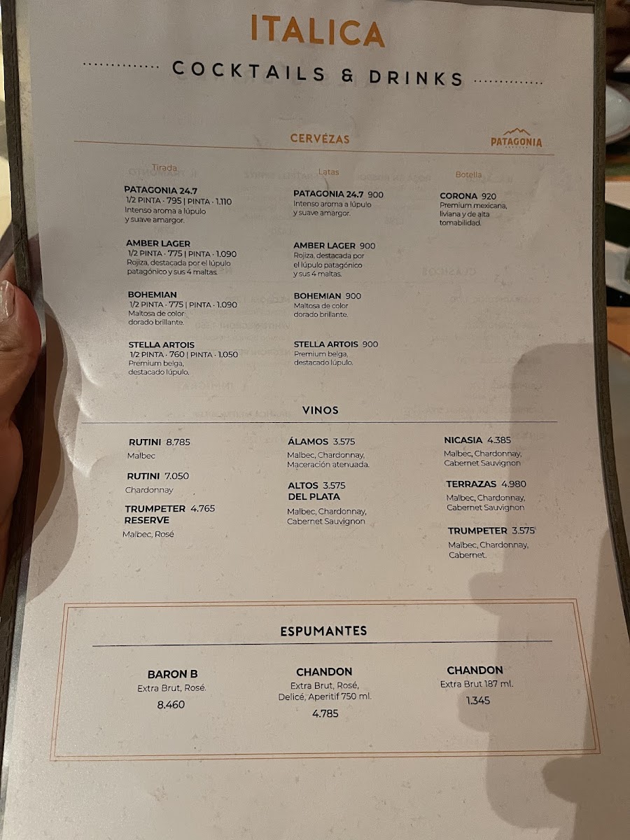 Menu Itálica Pizza Bar-2