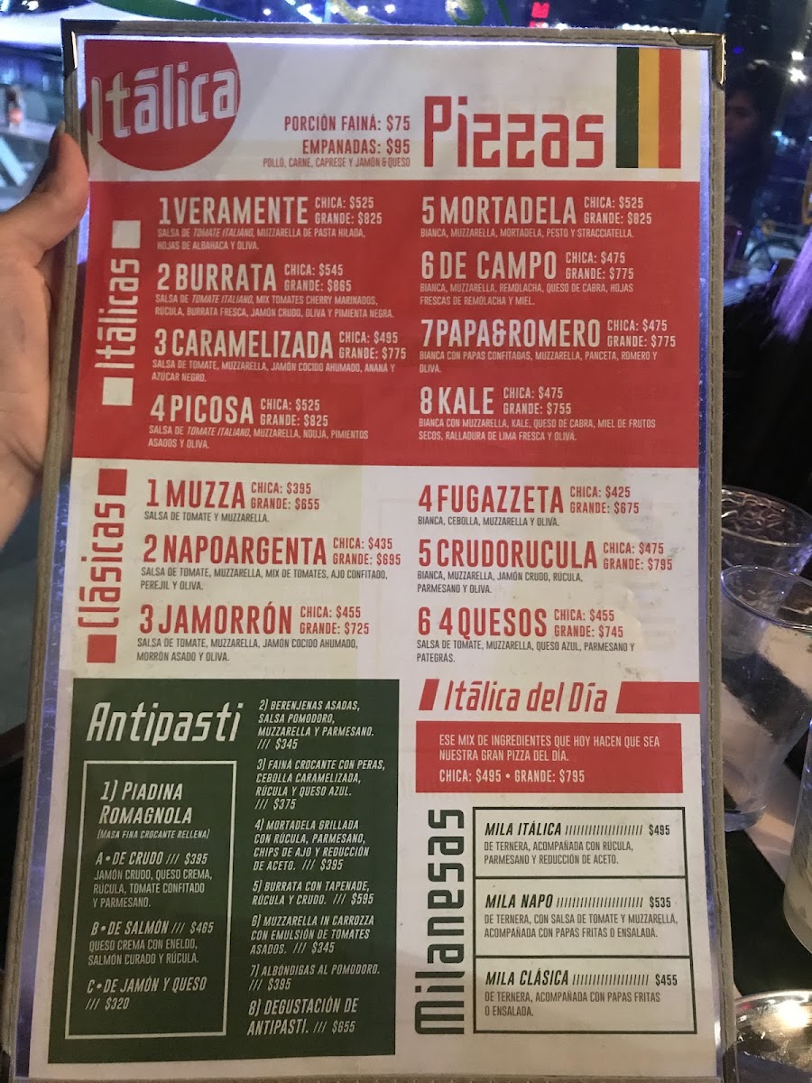 Menu Itálica Pizza Bar-5