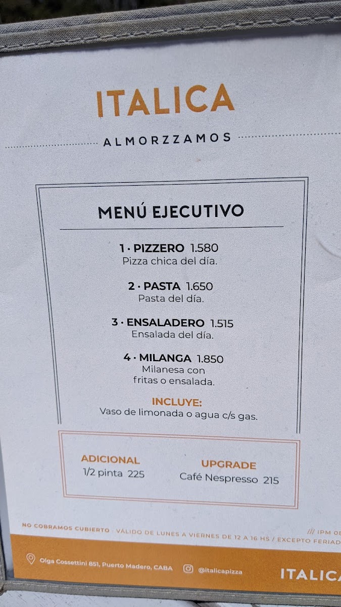 Menu Itálica Pizza Bar-9
