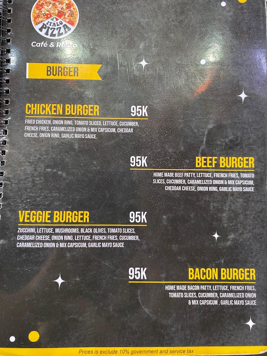 Menu Italo Pizza Cafe & Mart-5