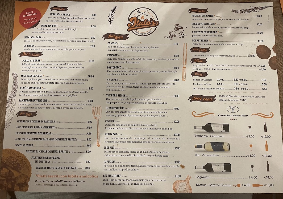 Menu Italo's Burger-2