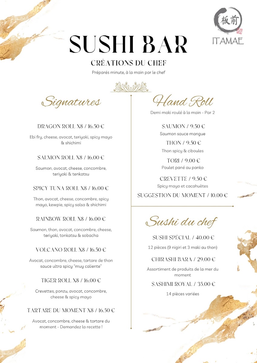 Menu Itamae-1