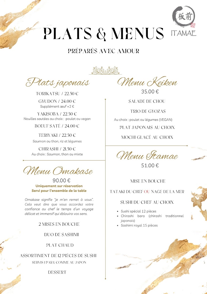 Menu Itamae-2