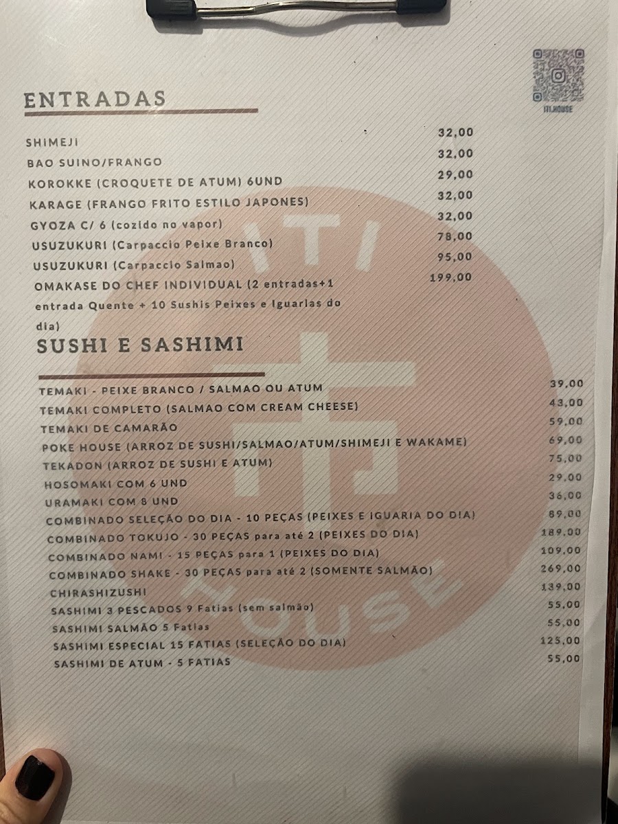 Menu Iti House - Casa De Sushi Tradicional-1