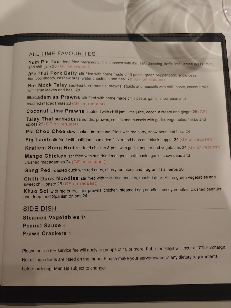 Menu It's Thai Restaurant-2