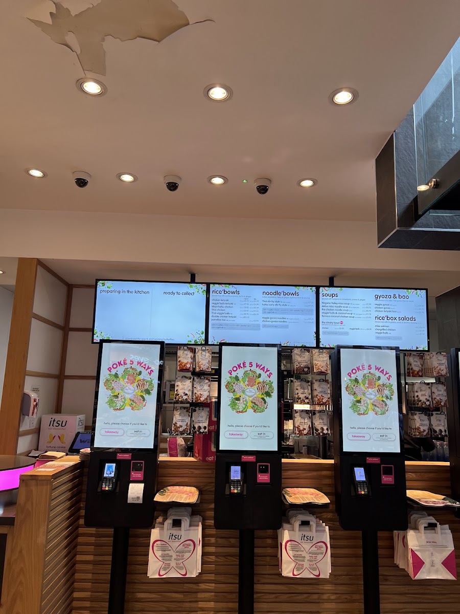 Menu Itsu - Queen Victoria St-4