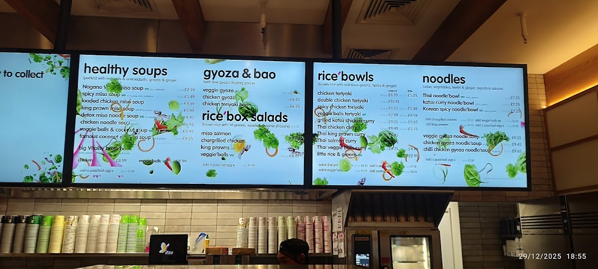 Menu Itsu - Wimbledon-1