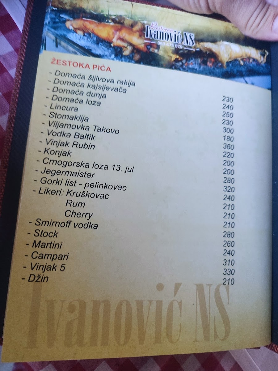 Menu Ivanovic Ns-3