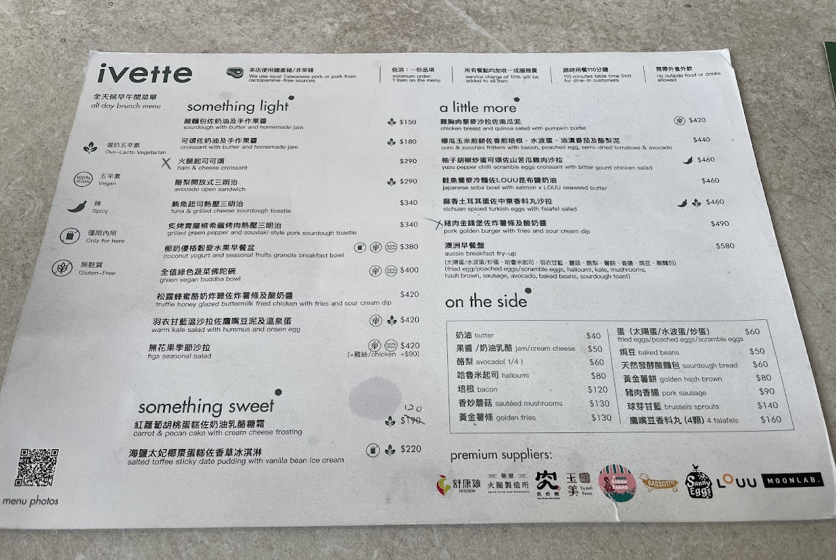 Menu Ivette Da An-7
