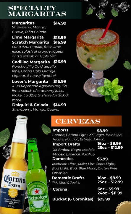 Menu Ixtapa Redmond Ridge-2