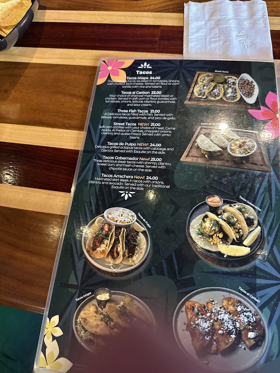 Menu Ixtapa Restaurant-2