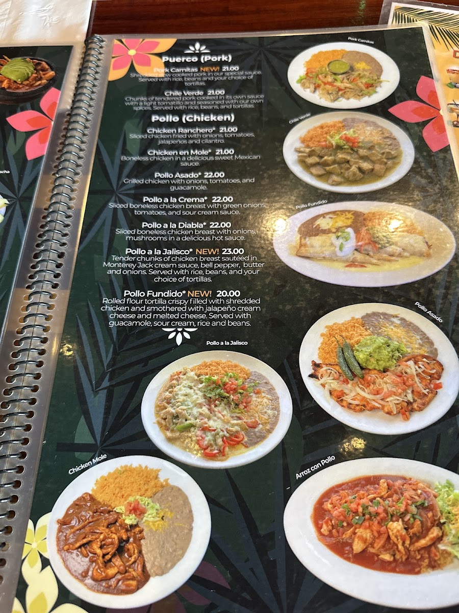 Menu Ixtapa Restaurant-5