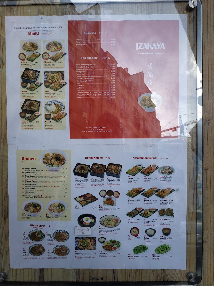 Menu Izakaya Ramen-10