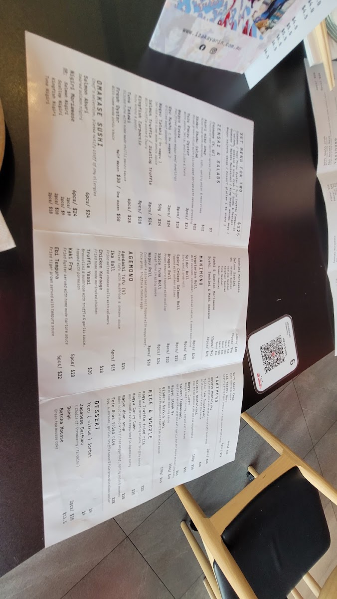 Menu Izakaya Rin Japanese Restaurant & Bar-8