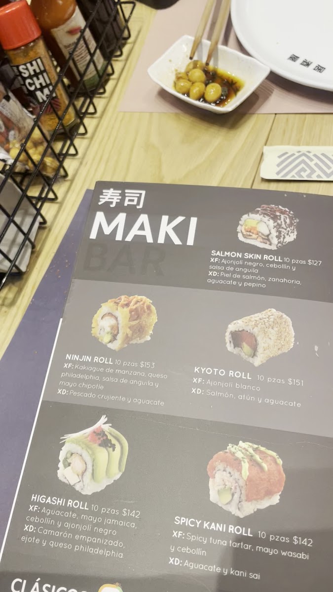 Menu Izakaya Sushi Querétaro-8
