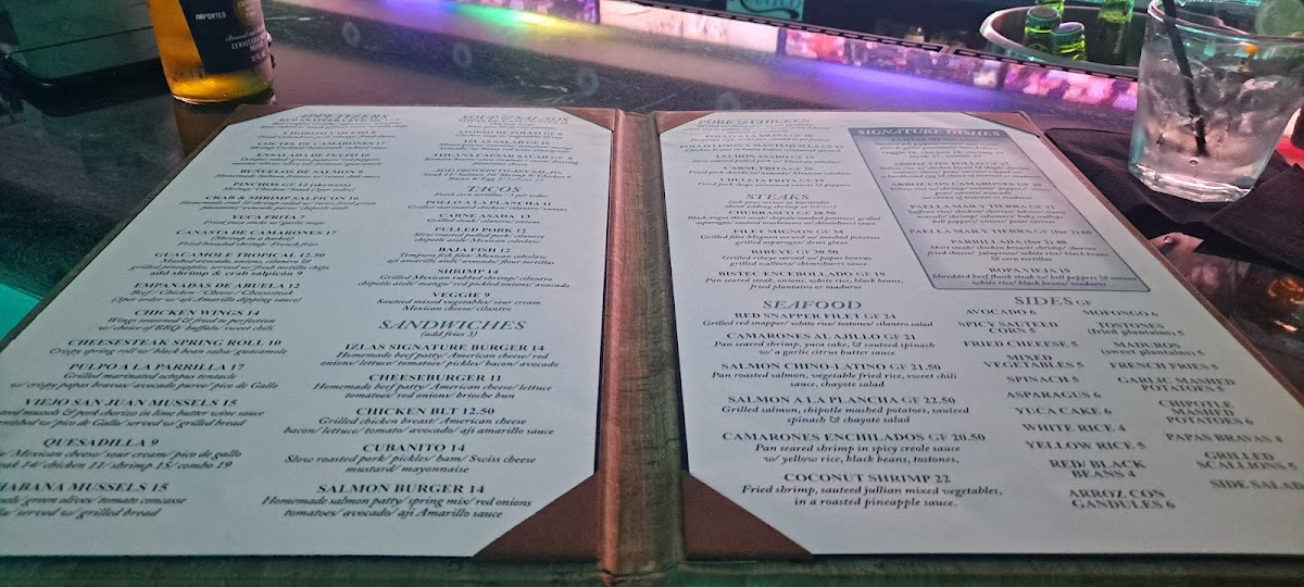 Menu Izlas Puertorican Cuisine-7