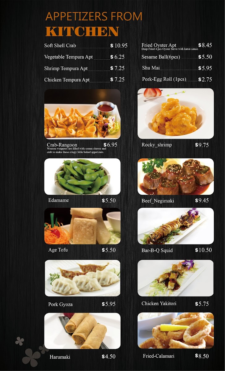 Menu Izumi Japanese Restaurant-1