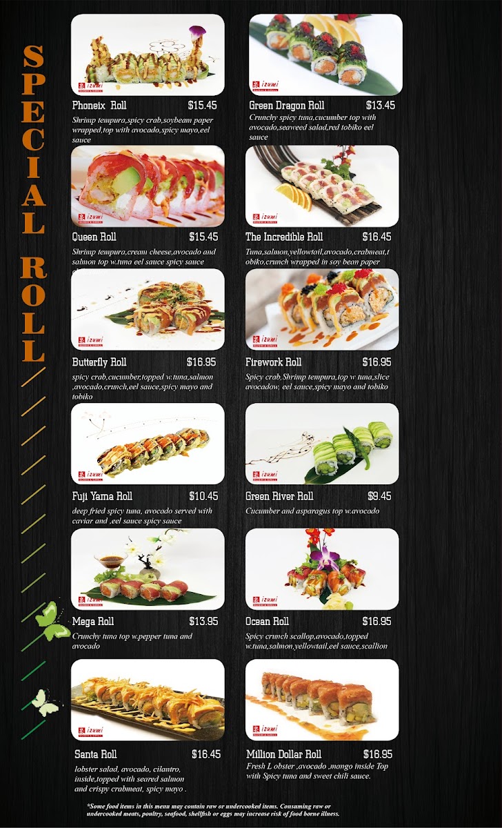 Menu Izumi Japanese Restaurant-3