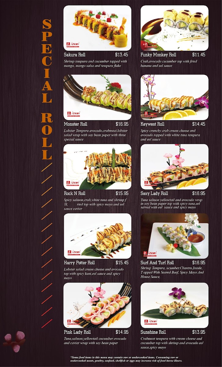 Menu Izumi Japanese Restaurant-8