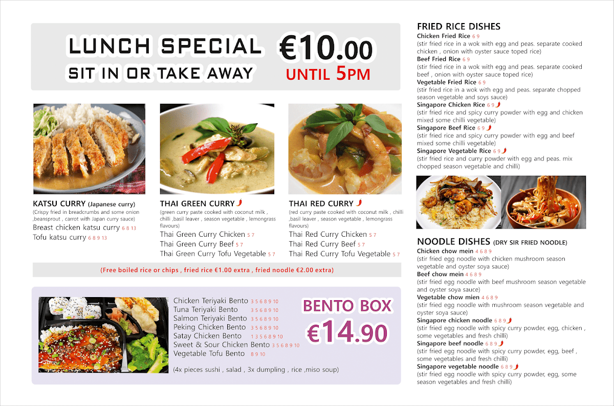 Menu Izumi Japanese Sushi & Chinese-1