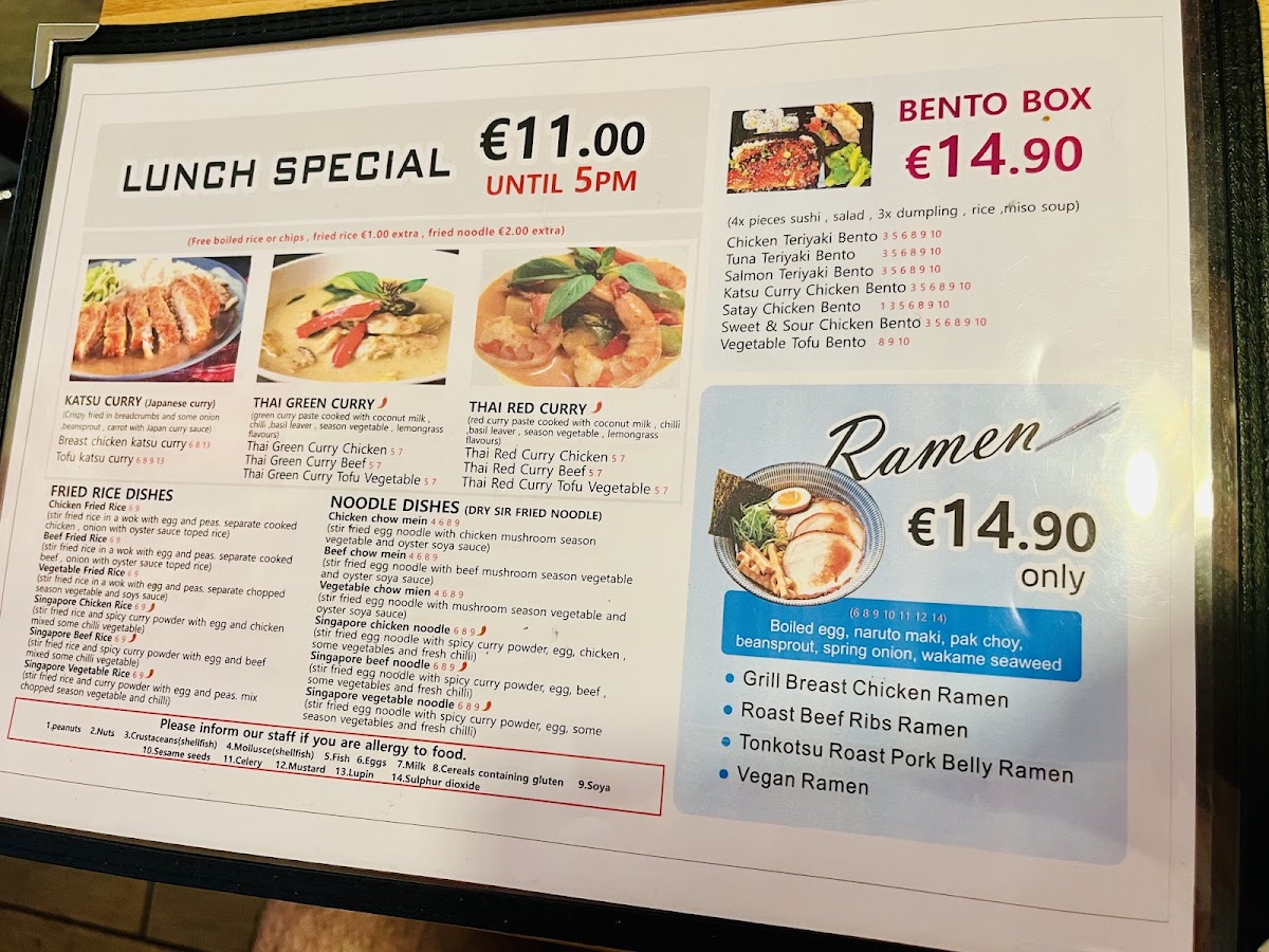 Menu Izumi Japanese Sushi & Chinese-2