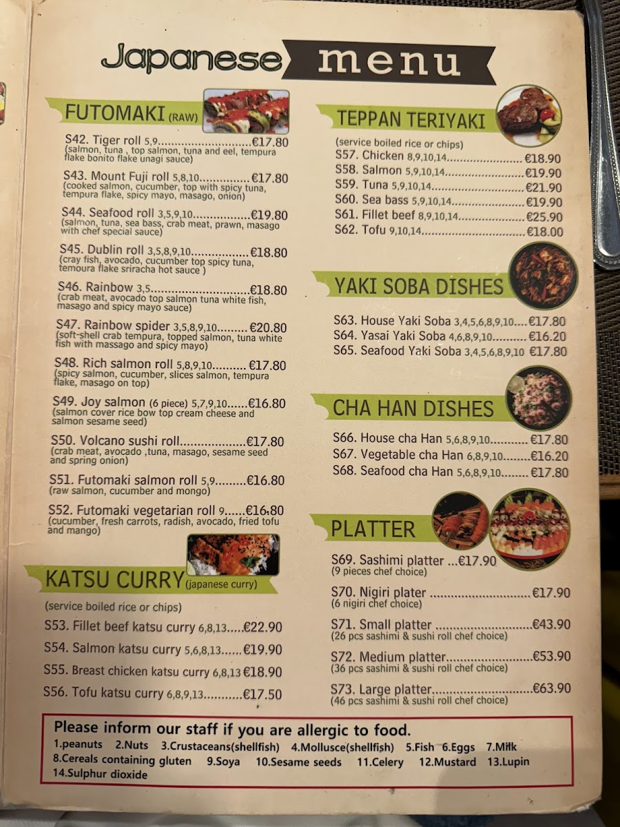 Menu Izumi Japanese Sushi & Chinese-4